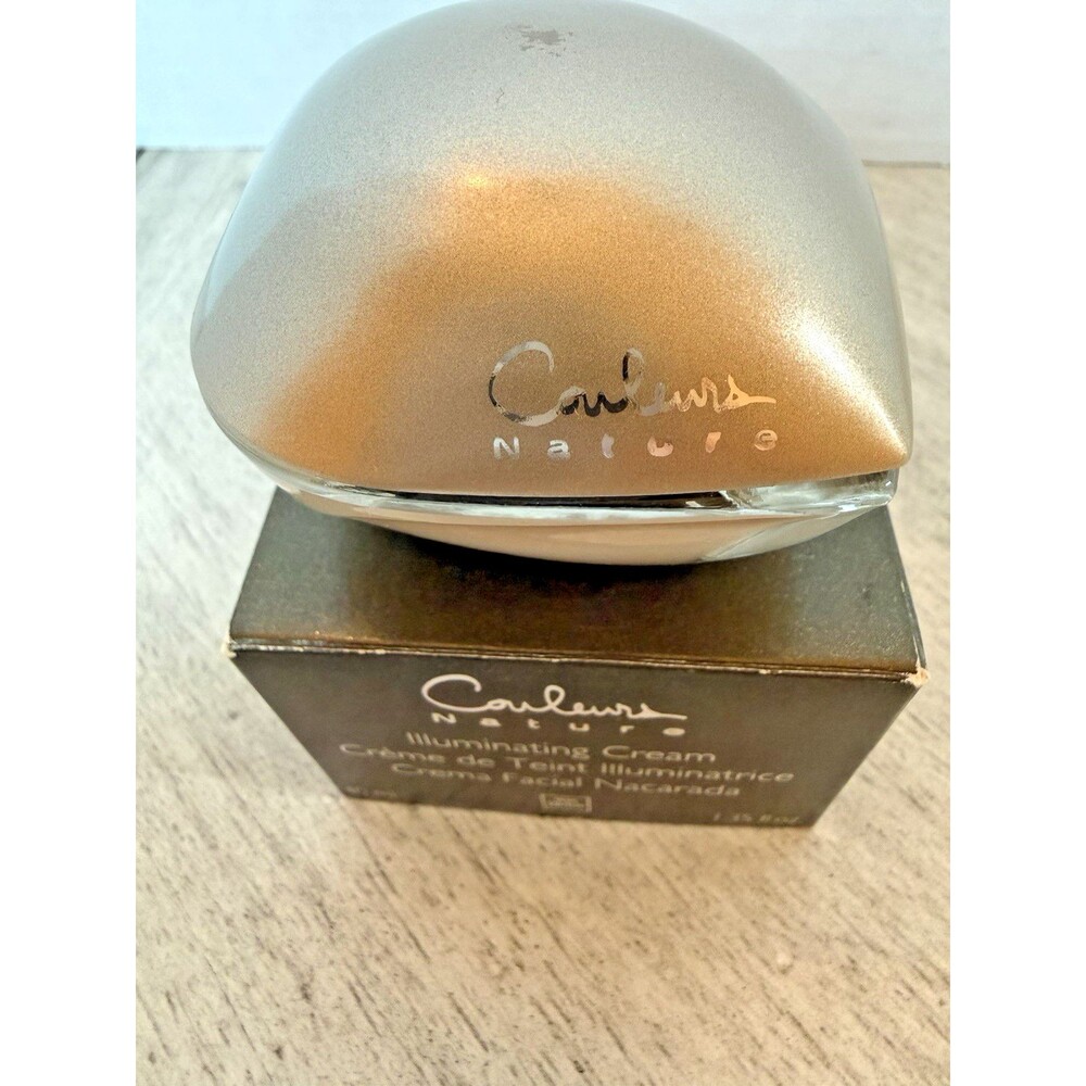 Yves Rocher Couleurs Illuminating Cream Metallic Gold Finish 01 Opalys 1.35oz